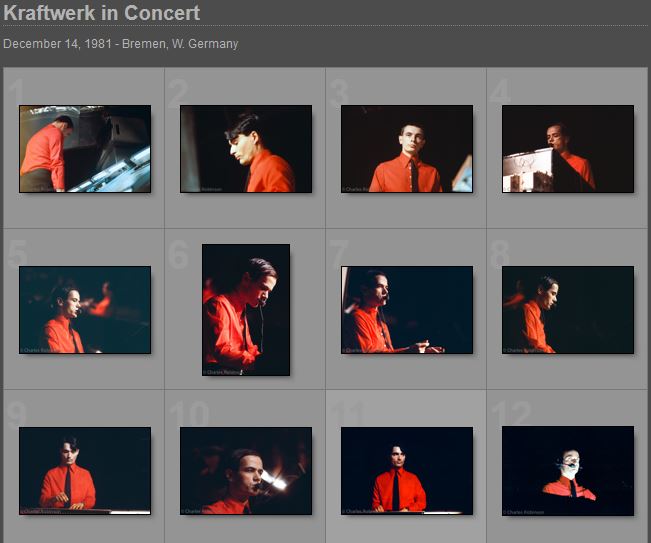 Kraftwerk In Concert Pictures